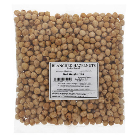 Whole Blanched & Lightly Roasted Hazelnuts
