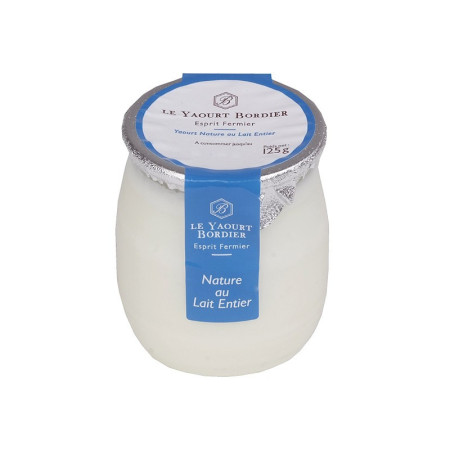 Bordier  Plain Whole Milk Yoghurt