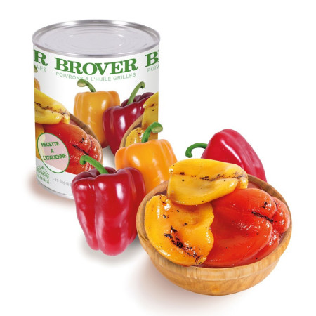 Brover Grilled Peppers In Oil