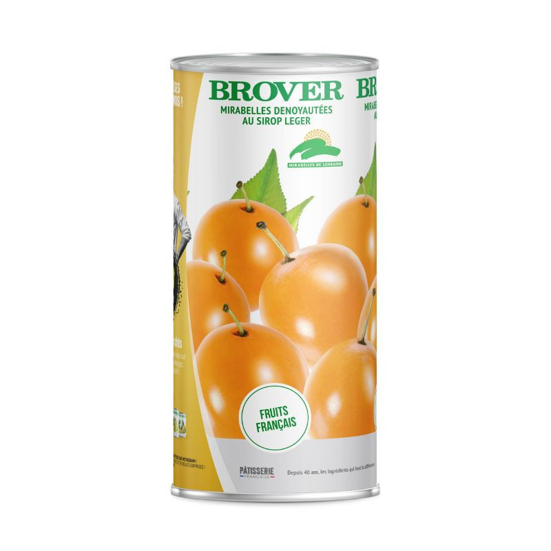 Brover Plums Mirabelle In Syrup