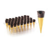 Sweet Chocolate Waffle Base Mini Cone
