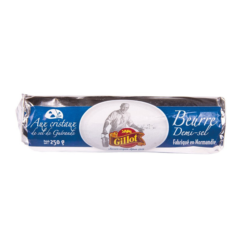 Gillot French Butter Roll Salted With Guerande Salt Crystals