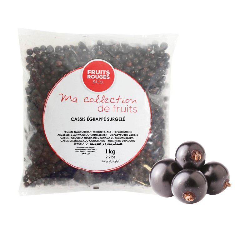 Fruits Rouges Frozen IQF Blackcurrant
