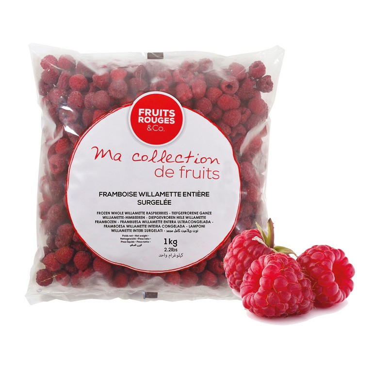 Fruits Rouges Frozen IQF Williamette Raspberry