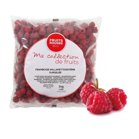 Fruits Rouges Frozen IQF Williamette Raspberry