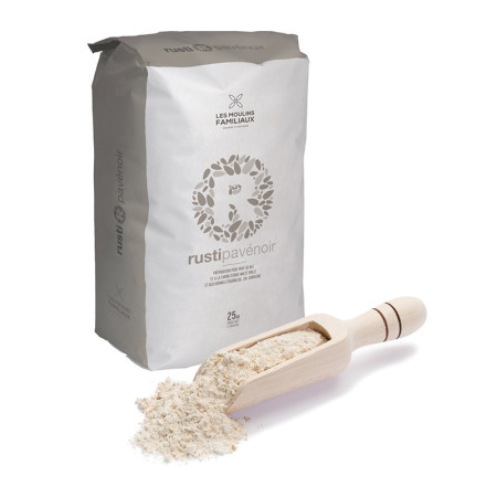 Moulin Paul Dupuis Rusti Pave Noir Rye Flour