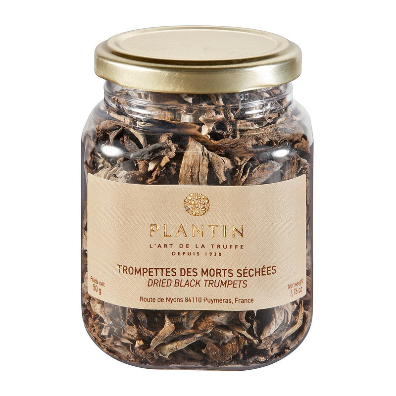 Plantin Dried Black Trumpet Mushrooms