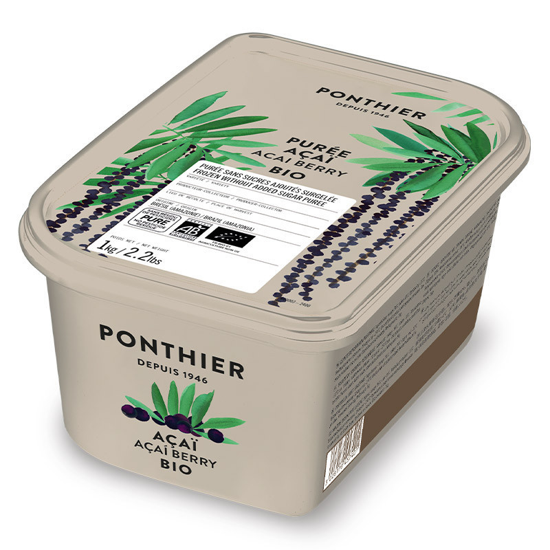 Ponthier Frozen Acai Puree