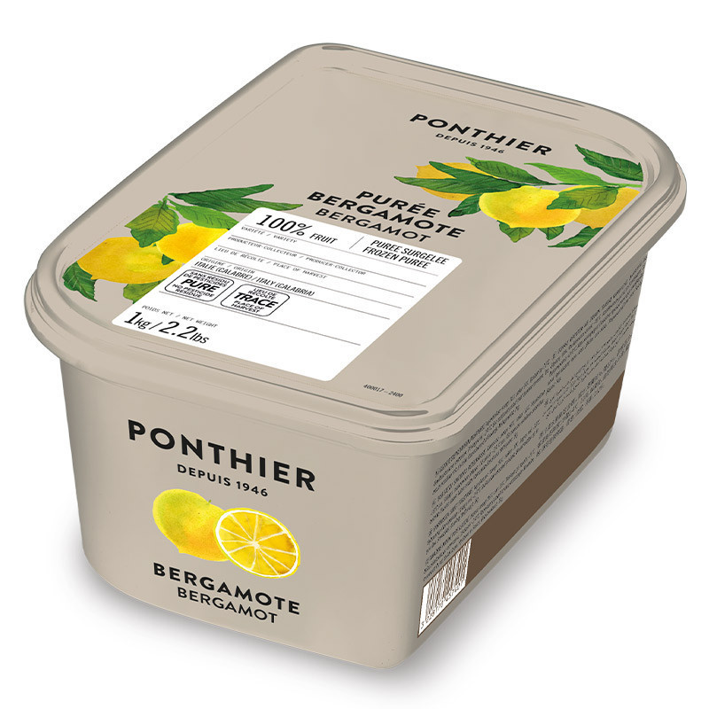 Frozen 100% Pure Bergamot Puree