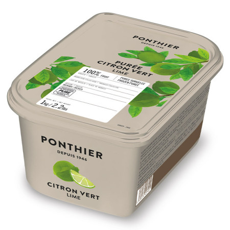 Ponthier Frozen 100% Lime Puree