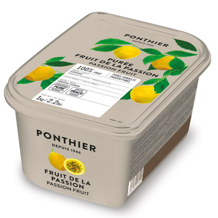 Ponthier Frozen 100% Passion Fruit Puree