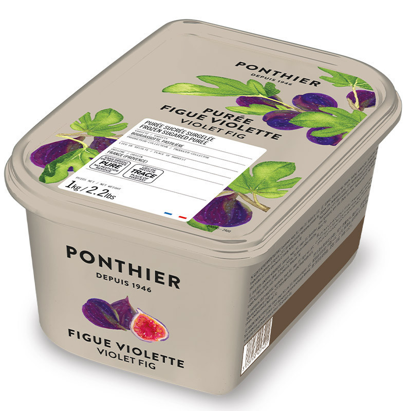 Frozen Violet Fig Puree 10% Sweetened
