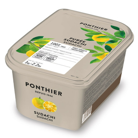 Ponthier Frozen 100% Sudachi Puree