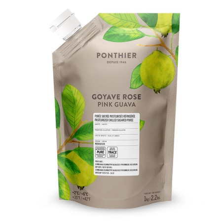 Ponthier Fresh Guava Puree 10% Sweetened