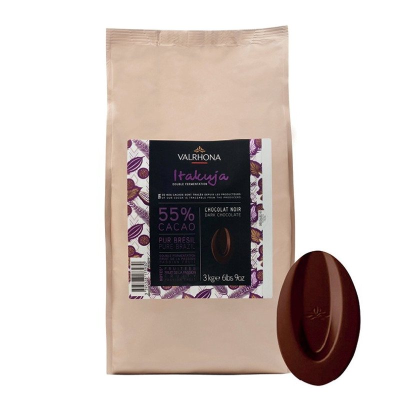 Valrhona Double Fermented Chocolate With Passionfruit Itakuja 55%