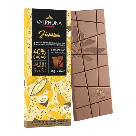 Valrhona Milk Chocolate Bars Jivara 40%