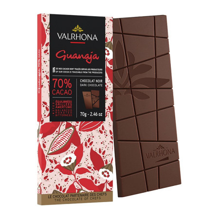 Valrhona Dark Chocolate Bars Guanaja 70%