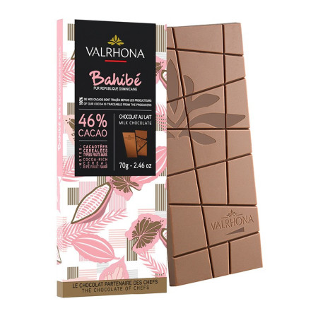 Valrhona Milk Chocolate Bars Bahibe 46%