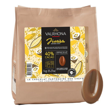 Valrhona Milk Chocolate Couverture Jivara 40%