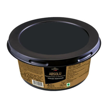 Valrhona Dark Chocolate Soft Absolu Glaze 39%