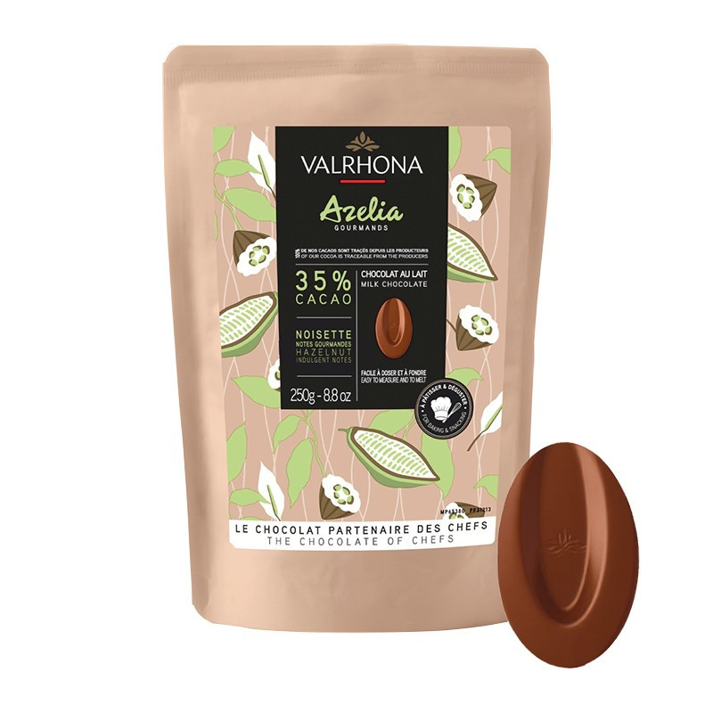 Valrhona Milk Chocolate Azelia 35%