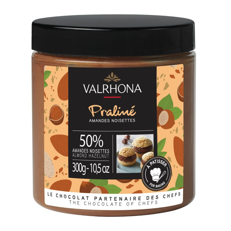 Valrhona Almond Hazelnut Fruity Praline 50%