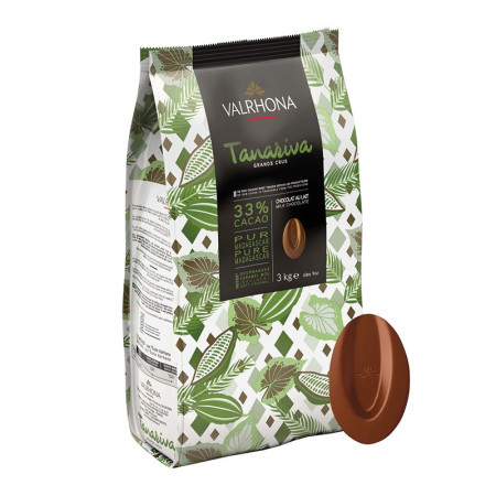 Valrhona Milk Chocolate Couverture Tanariva 33%