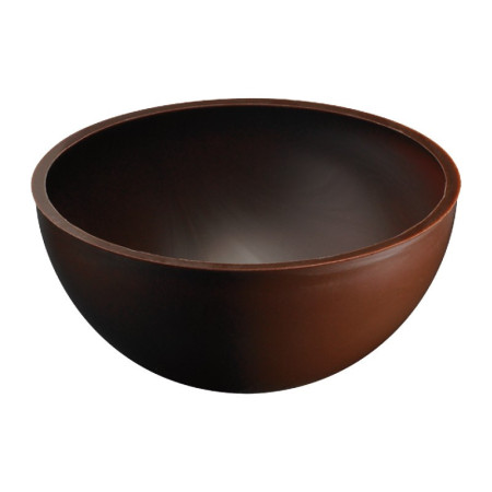 Valrhona Dark Chocolate Half-Sphere Solstis Shell