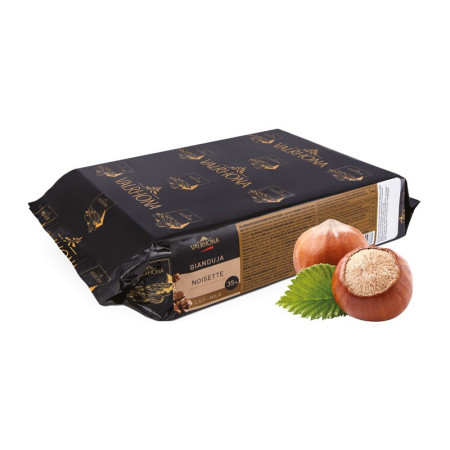 Valrhona Gianduja Hazelnut Milk Block 35%