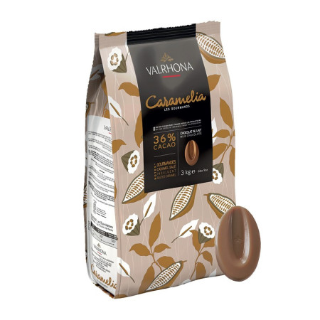 Valrhona Milk Chocolate Bag Caramelia 36%