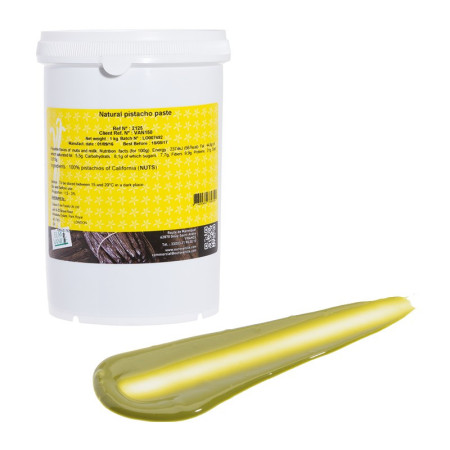 Eurovanille Pistachio Paste Sweetened Coloured