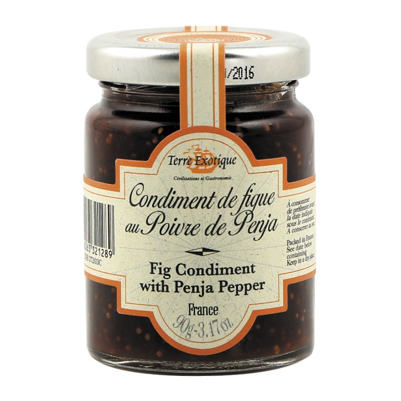 Terre Exotique Fig Chutney With Penja Pepper