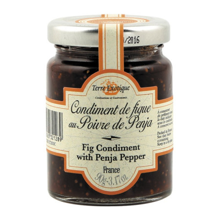 Terre Exotique Fig Chutney With Penja Pepper