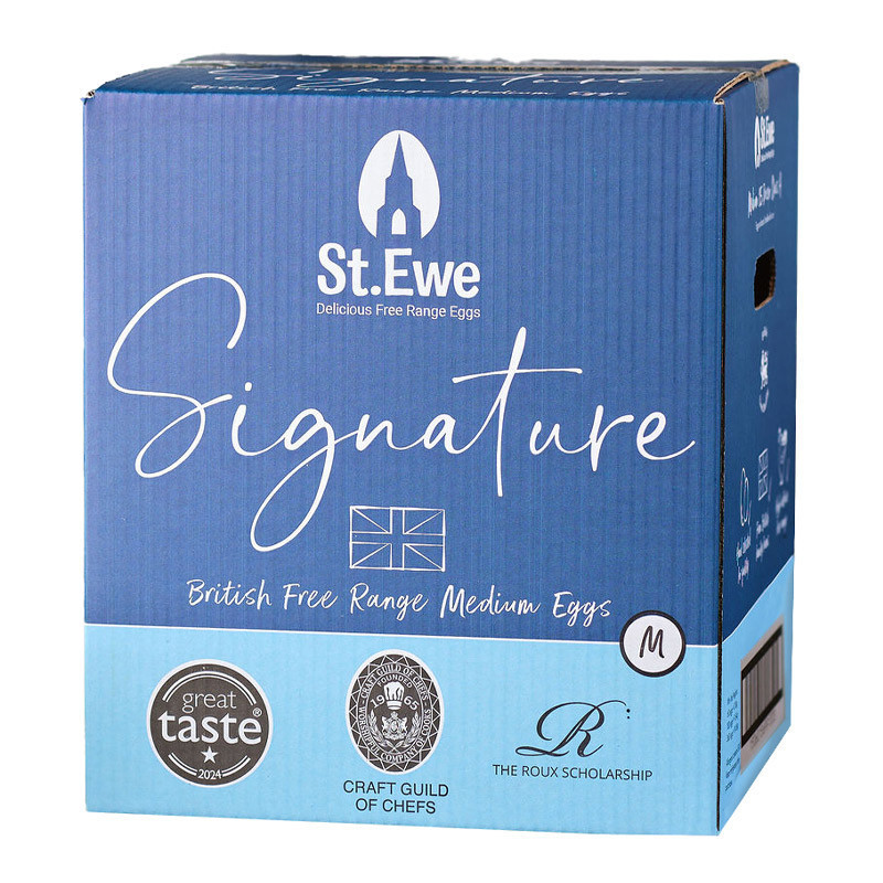 Free Range British Medium Fresh Eggs  (180 Pack)