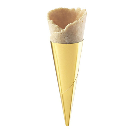 Madseau Neutral Waffle Base Mini Cone