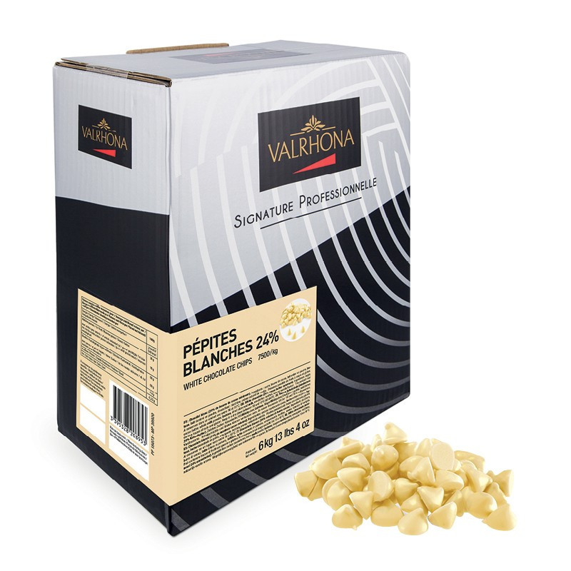 White Chocolate Drops 24%