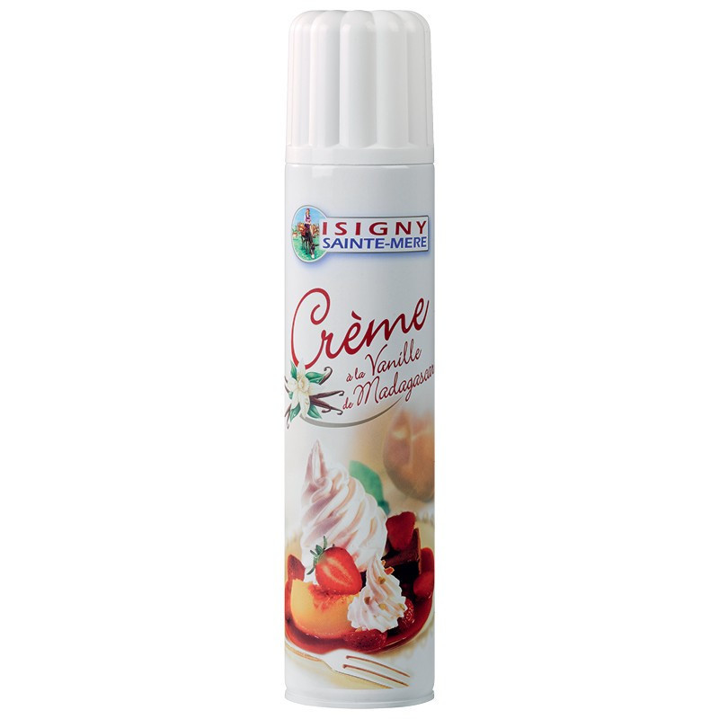 Isigny Sainte Mere Aerosol Cream With Madagascan Vanilla