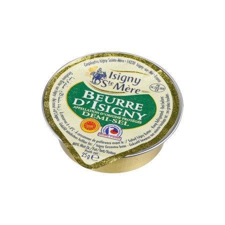 Isigny Sainte Mere Salted Butter Cup PDO