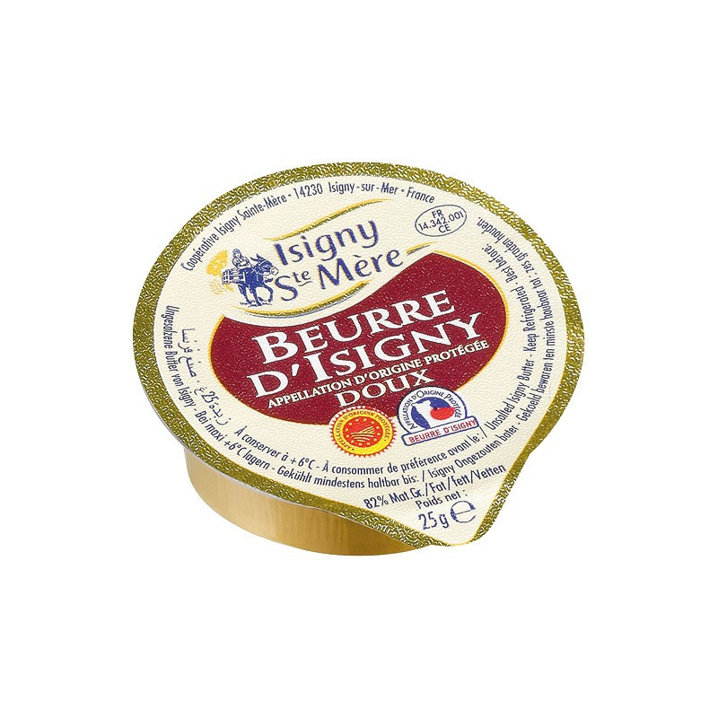 Isigny Sainte Mere Unsalted Butter Cup PDO
