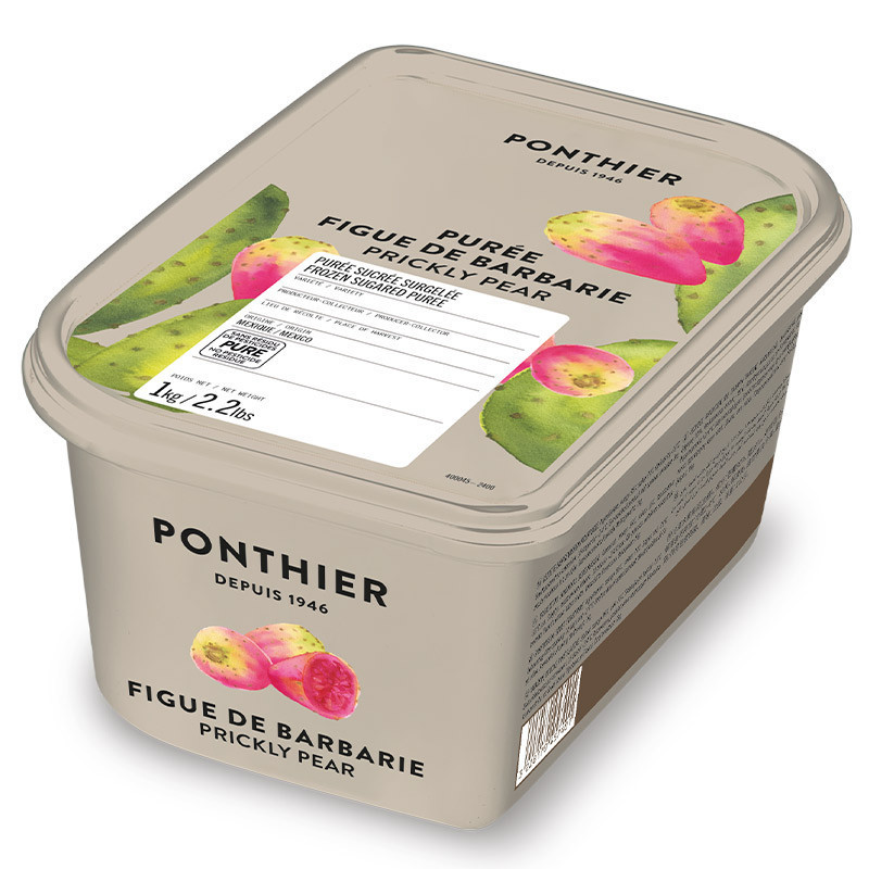 Frozen Prickly Pear Puree 10% Sweetened