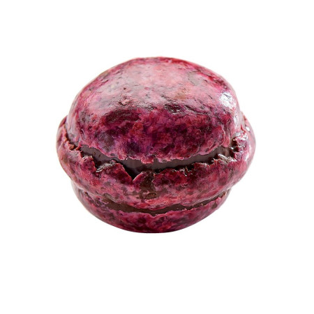 Dark Chocolate Ganache Coated Macarons