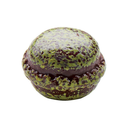 Key Lime Coated Macarons