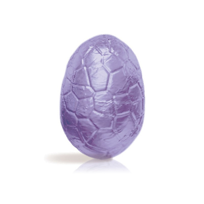 Wrapped Gianduja Easter Egg With Puffed Wheat