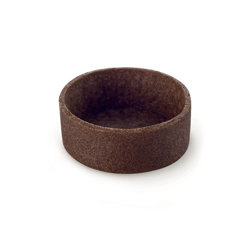 Mini Round Chocolate Filigrano Butter Tart Shells 3.8cm