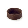 Mini Round Chocolate Filigrano Butter Tart Shells 3.8cm