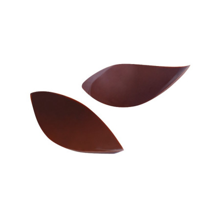 PCB Creation Small Curved Dark Chocolate Petals