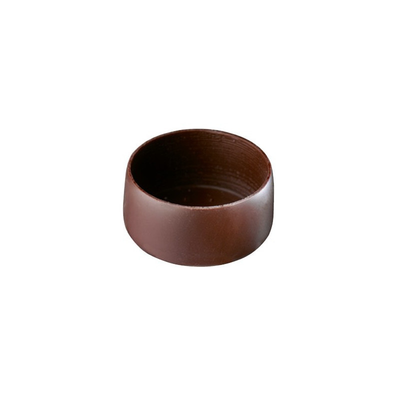 Round Dark Chocolate Shells