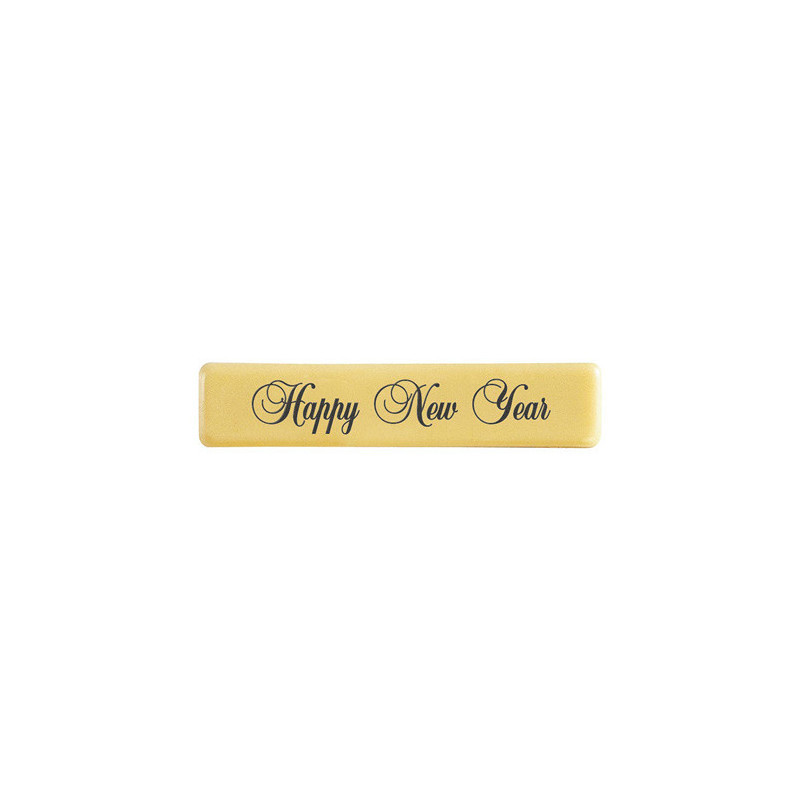 PCB Creation Happy New Year White Chocolate Decoration