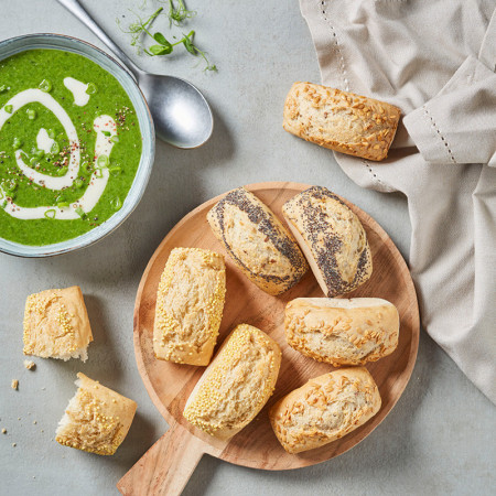 Bridor Frozen Gluten Free Plain Bread Fully Baked