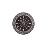 PCB Creation 70 Dark Chocolate Embosse Clock Rounds
